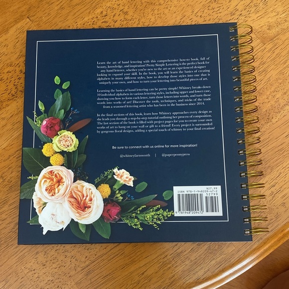 Brand New Calligraphy Book Pretty Simple Lettering - Picture 10 of 10